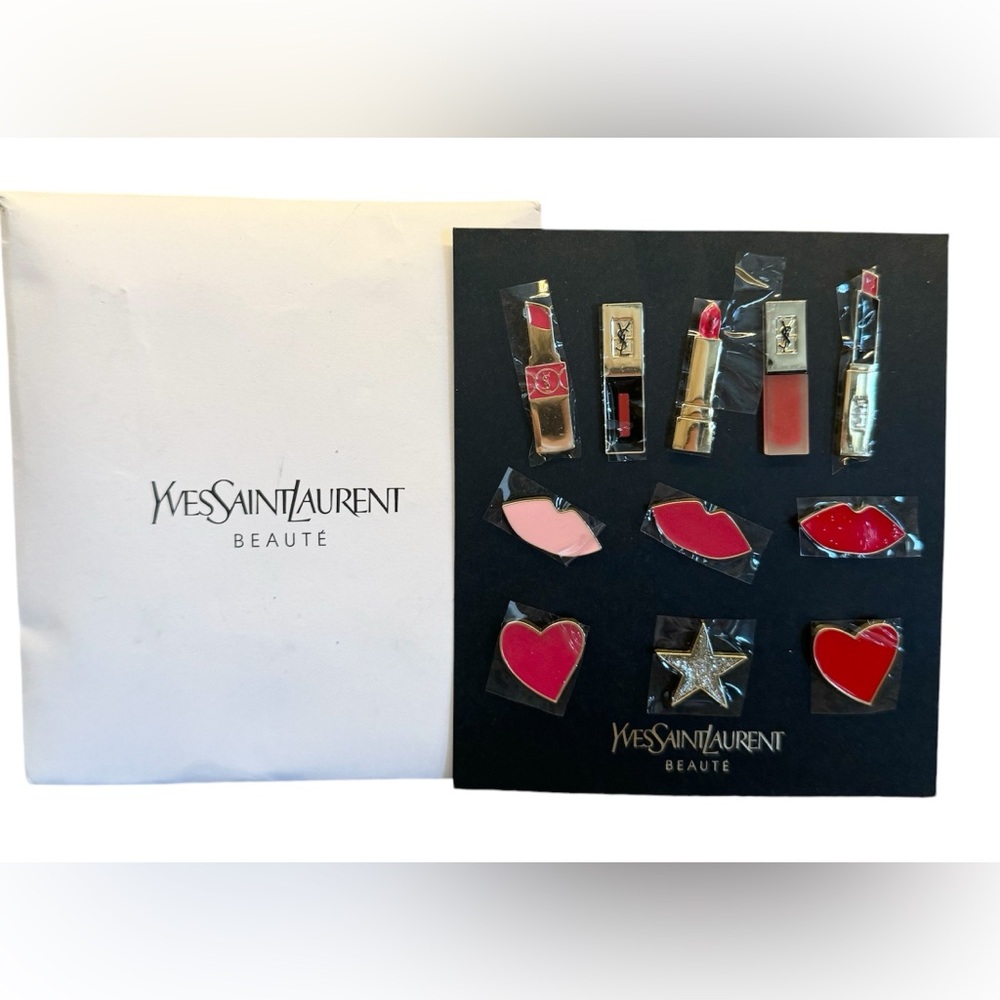 Yves Saint Laurent Pins.